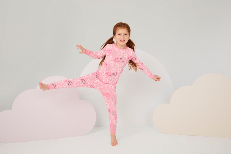 HUGGIES Long Sleeve Pajama 4-Piece Set - Image 2