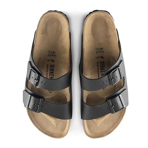 Birkenstock Unisex Arizona Sandal,Black Birko-Flor,36 M EU - Image 4