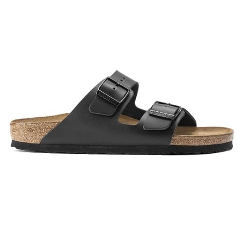 Birkenstock Unisex Arizona Sandal,Black Birko-Flor,36 M EU - Image 2