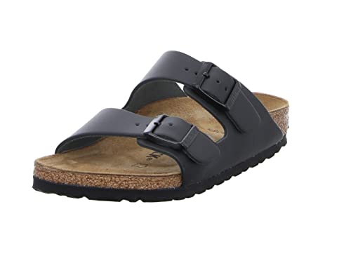 Birkenstock Unisex Arizona Sandal,Black Birko-Flor,36 M EU - Image 1