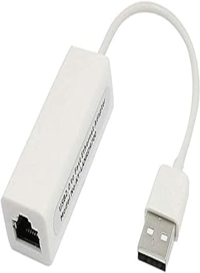 One Year Warranty_USB 2.0 Ethernet 10/100Mbps RJ45 Network Lan Card Adapter With 1 Port 