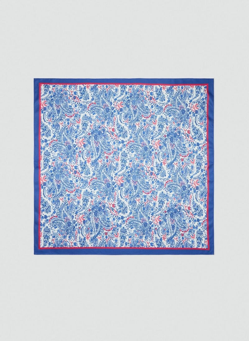 MANGO Paisley Print Scarf  - Image 1