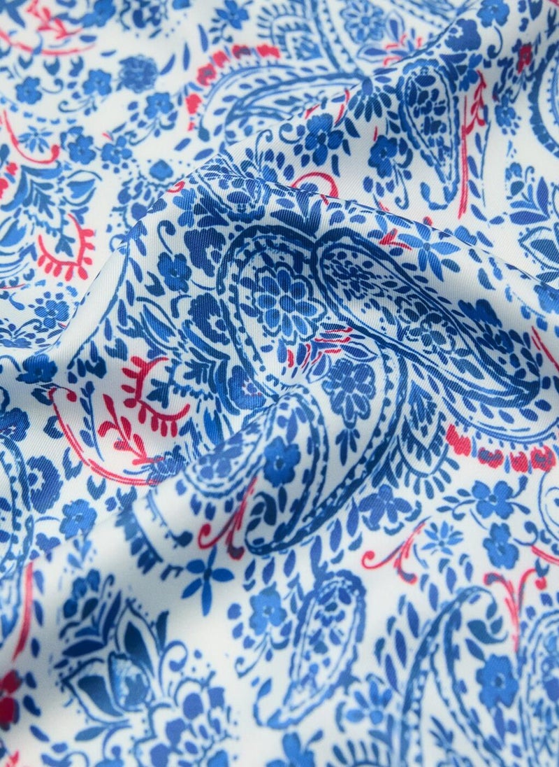 MANGO Paisley Print Scarf  - Image 3
