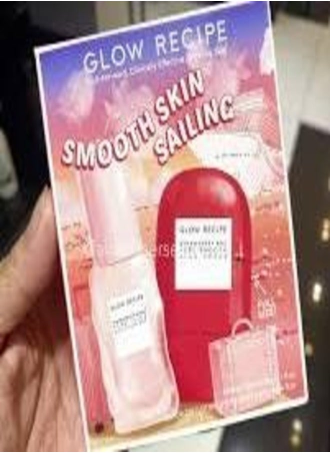 GLOW RECIPE Smooth Skin Sailing Blur and Hydrate Kit (30ml + 25ml) – Pore-Refining & Hydrating Skincare Set with Blur Drops and Moisturizer for Smoother, Glowing Skin