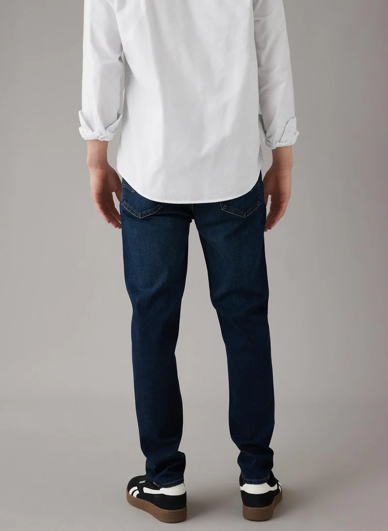 American Eagle Airflex+ Rinse Wash Relaxed Fit Jeans
