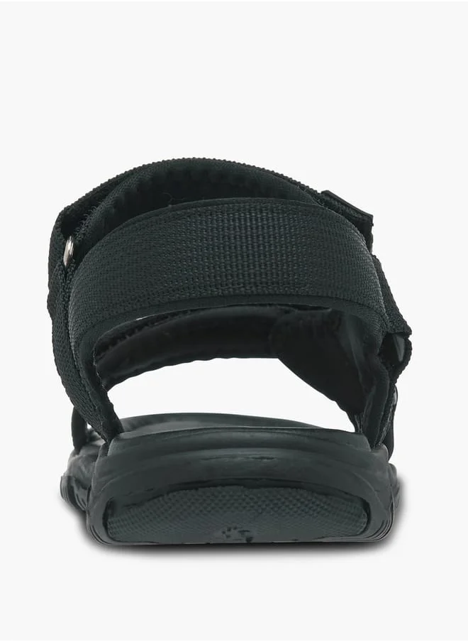 LBL by Shoexpress Boys Textured Sandals With Hook And Loop Closure