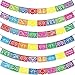Asoulin 6PCS Mexican Party Banners Cinco De Mayo Decoration Fiesta Party Decoration Mexican Themed Party Decor 5 De Mayo Banner Plastic Papel Picado Mexico Birthday Party Supplies 12 Patterns90FT - Image 4
