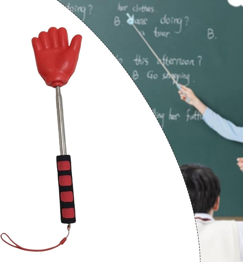 مؤشر المعلم الأحمر القابل للسحب والتلسكوب للعروض التقديمية في الفصل الدراسي - Image 3