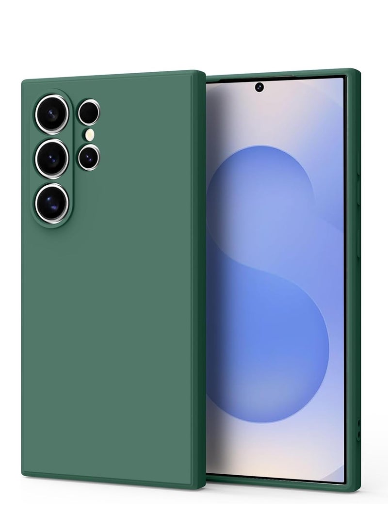 حومة غطاء حماية كامل الجسم رفيع من السيليكون السائل لهاتف Samsung Galaxy S25 Ultra 5G - Image 1