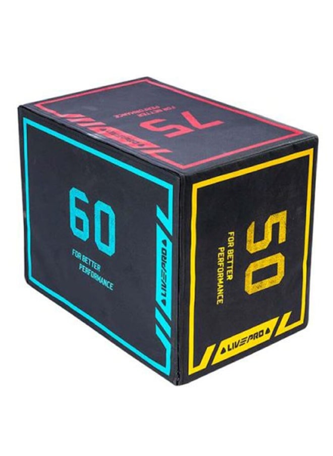 LivePro 3-In-1 Pro-Duty Soft Plyometric Box 