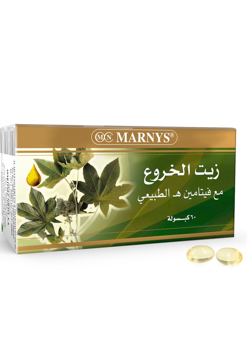 MARNYS - Marnys Castor Oil - 60 Caps - Image 1