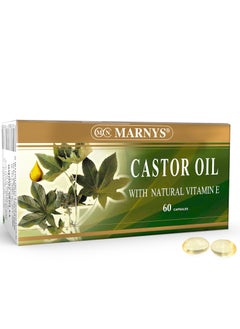 MARNYS Marnys Castor Oil - 60 Caps  - Image 1