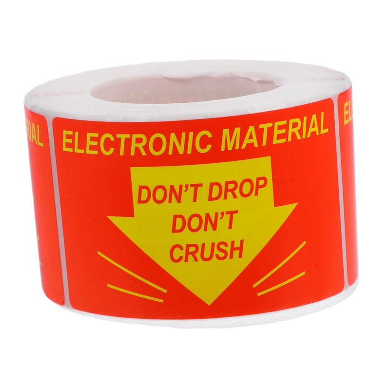 High Adhesive Fragile Handle Care Stickers Roll for Moving Boxes Packing Supplies - Image 2