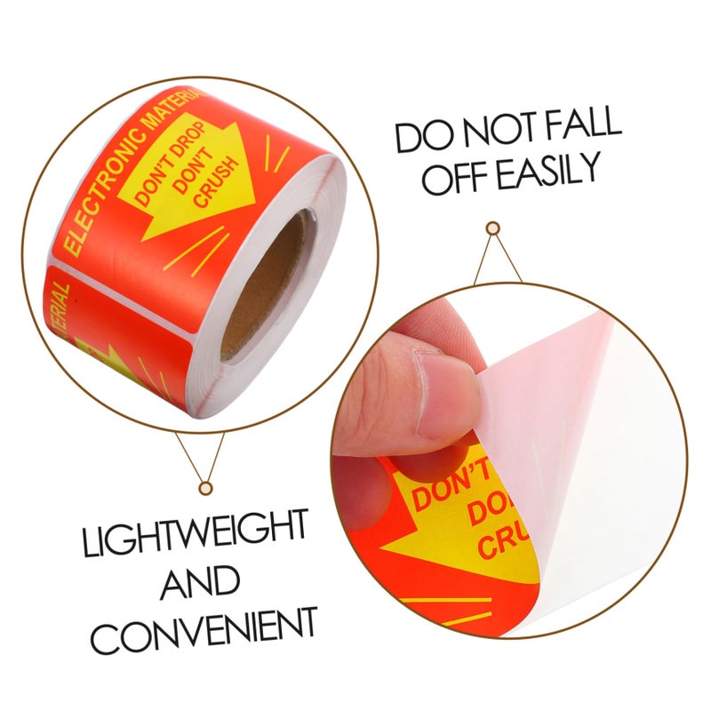 High Adhesive Fragile Handle Care Stickers Roll for Moving Boxes Packing Supplies - Image 4
