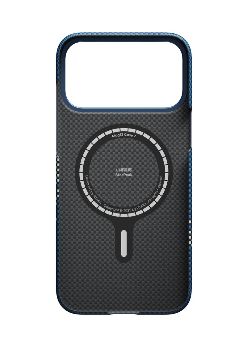 بيتاكا حافظة فائقة النحافة لـ iPhone 17 Pro / تقنية PitaTap اللمسية المتكاملة / تصميم خفيف الوزن / تركيب سهل / غطاء خلفي - مجرة درب التبانة - Image 3