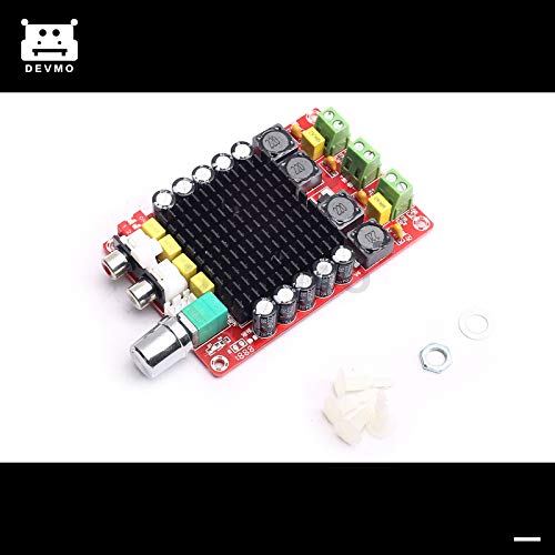 DEVMO TDA7498 100W + 100W Dual Channel Class D Audio Amplifier Board, DC 24V Digital Stereo Power Amp Module for 8Ω Home Theater Subwoofer Computer Speaker Motorcycle - Image 2