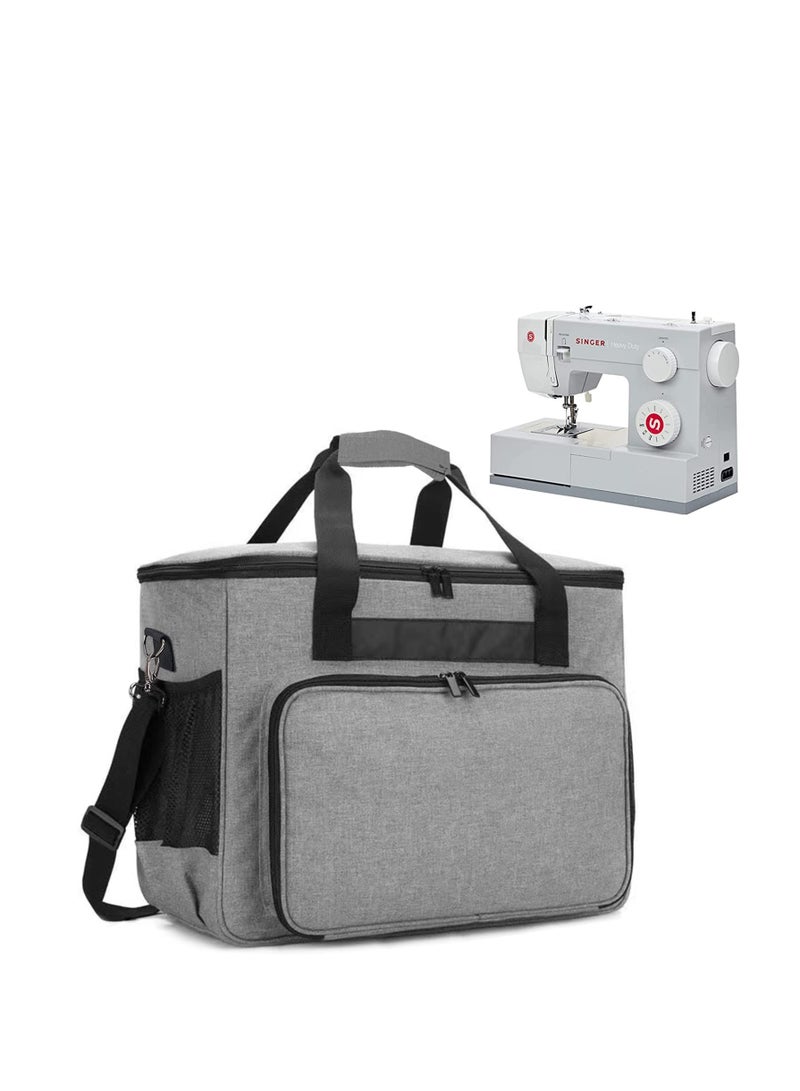 Arabest Sewing Machine Case, Sewing Machine Carrying Bag with Removable Padding Pad, Tote Bag for Sewing Machine and Extra Sewing Accessories  - Image 1