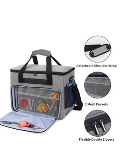 Arabest Sewing Machine Case, Sewing Machine Carrying Bag with Removable Padding Pad, Tote Bag for Sewing Machine and Extra Sewing Accessories  - Image 4