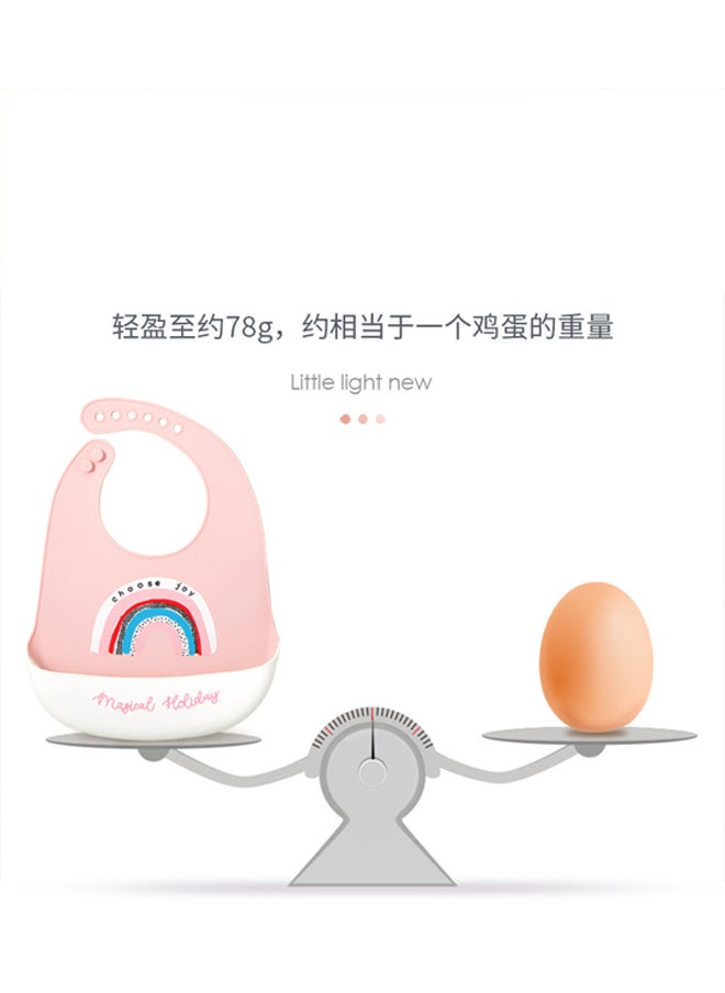Generic - Soft Silicone Bib Baby Food Waterproof Bib - Image 1