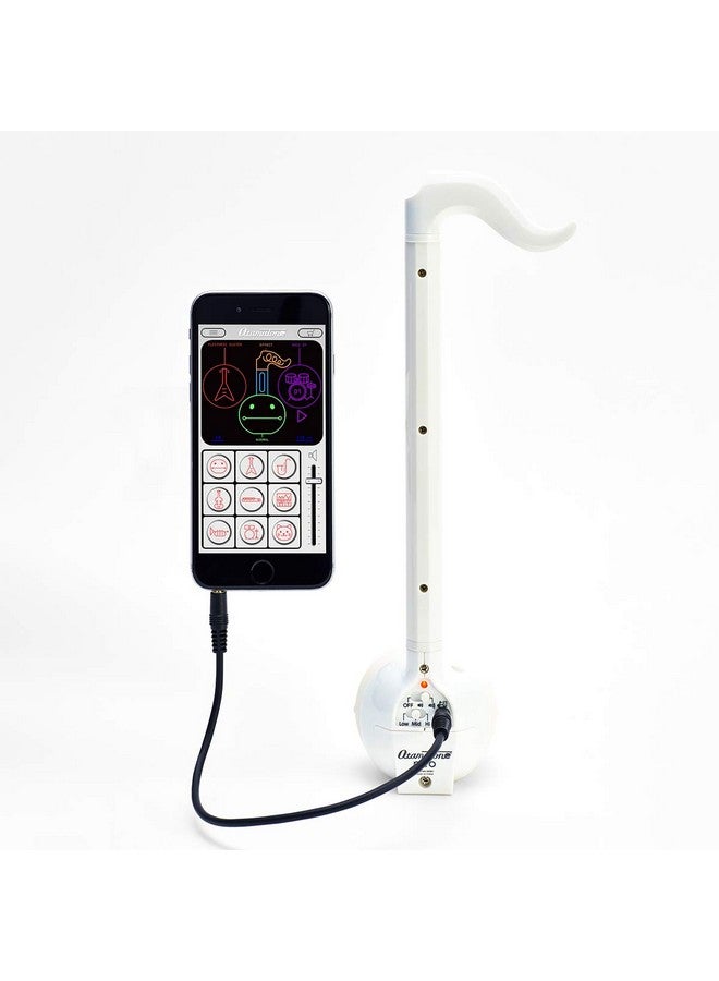 Otamatone Otamatone "Neo 10th Anniversary Special Edition [Japanese Version] White - Japanese Electronic Musical Instrument Synthesizer - Image 5