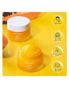 Aqualogica Aqualogica Vitamin C Night Gel with Papaya for Pigmentation Dark Spots 50g  - Image 2