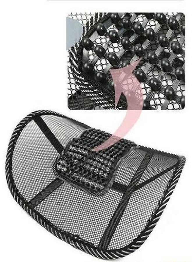 Aagna Acupressure Back Rest car Chair Cushion Lumbar Back Support for Car Seat Chair Office Massage Mesh - Image 5