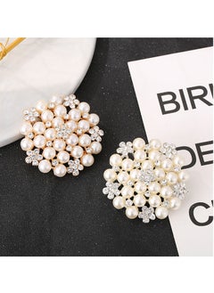 Pearl Brooch Pin, Crystal Pearl Floral Flower Buttons,Gold Elegant Bridal Brooch for Wedding Parties Birthdays Bridal - pzsku/Z3B4135D320EA6952D4CFZ/45/_/1705922556/6a41c257-d7c4-4ccc-a6f0-5346ca021e95