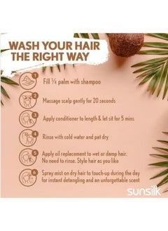 Sunsilk Coconut Moisture Shampoo 400 Ml  - Image 4