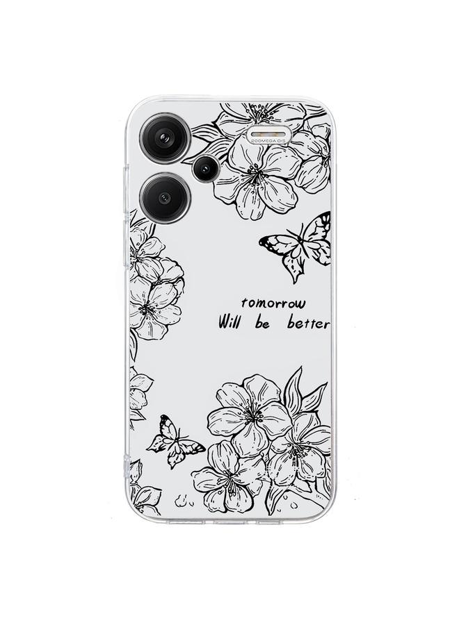 S-TOP Case For Redmi Note 13 Pro+ 5G Colorful Painting Pattern TPU Phone Case - Image 2