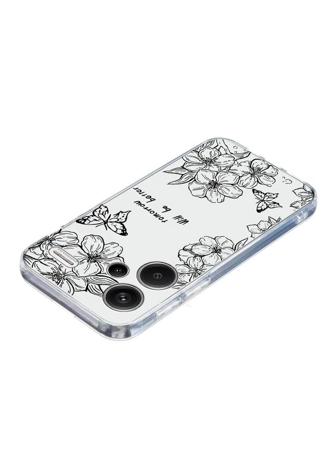 S-TOP Case For Redmi Note 13 Pro+ 5G Colorful Painting Pattern TPU Phone Case - Image 4