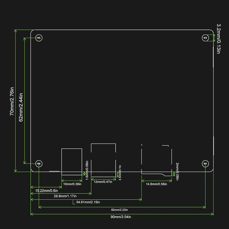 klarako Versatile Engraver Control Board, Compatible with MKSDLC, GRBLaser, Engraver LightBurnPC Software for Fast Carving (Motherboard and Protective Case) - Image 3