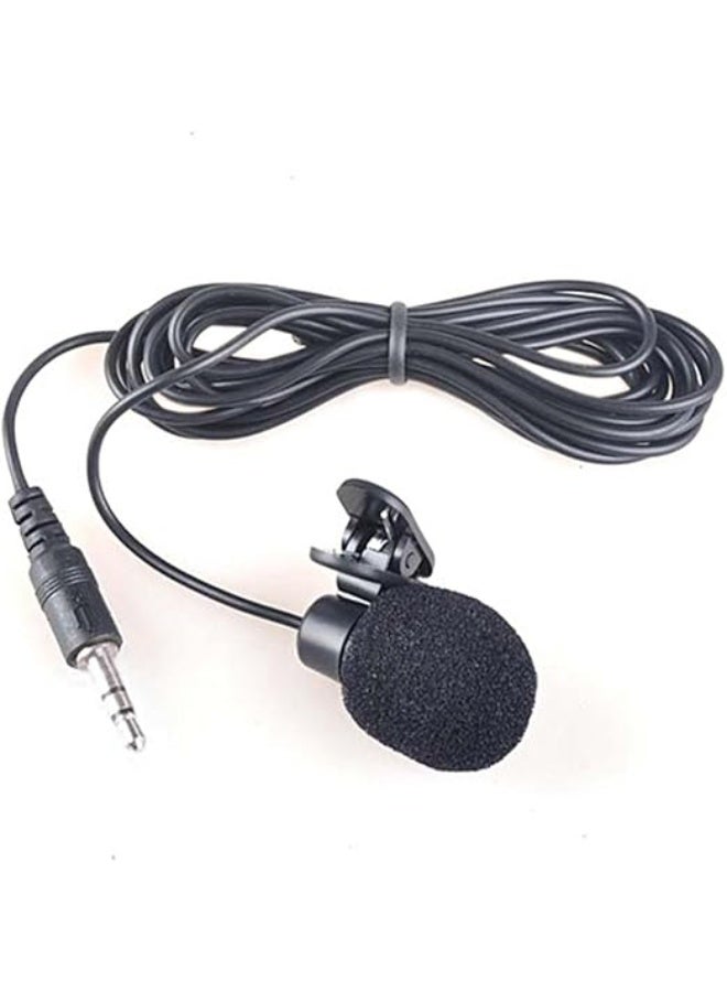 Mini 3.5mm Lavalier Clip-On Microphone – Hands-Free Wired Mic for Smartphone & Computer - Image 1