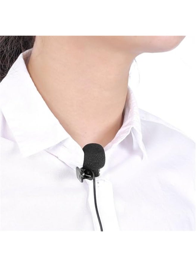 Mini 3.5mm Lavalier Clip-On Microphone – Hands-Free Wired Mic for Smartphone & Computer - Image 4