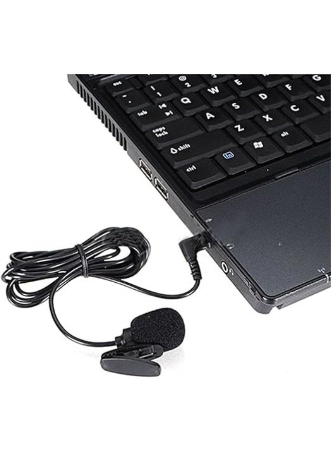 Mini 3.5mm Lavalier Clip-On Microphone – Hands-Free Wired Mic for Smartphone & Computer - Image 3