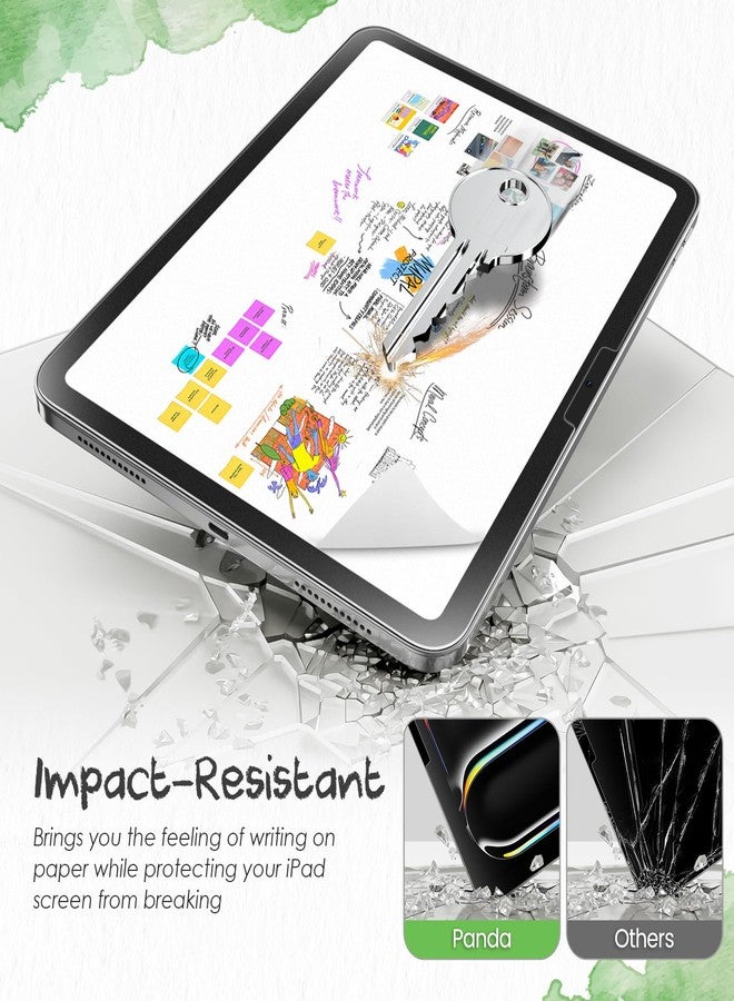 PandaShield 2-Pack Paper-feel Screen Protector Easy-install for iPad 11th/10th Gen. A16 (11/10.9 Inch, 2025/2022),Matte Natural Writing,Easy Installation Box,Apple Pencil Compatible,Bubble Free - Image 5