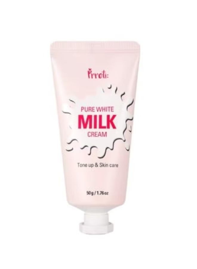 Pure White Milk Extract Skin Whitening and Moisturizing Cream 50g