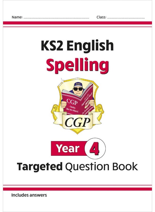 New KS2 English Year 4 Spelling Targeted Question Book (with Answers) - Image 1
