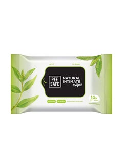 PEESAFE Pee Safe Intimate Wash For Women Natural Ayurvedic With Lemongrass Fragnance And 100% Alcohol-Free - 105Ml And Natural Intimate Wipes (Pack Of 10 Wipes)  - Image 5