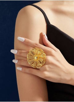 GOLDMAX 21k Gold Plated Ring For Women One Size  - Image 1