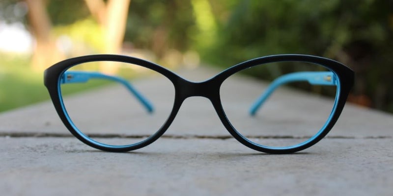 Lens + Lensplus Cateye Shape TR Full Rim Eyeglasses with Lightweight Unisex Eyewear for Men & Women | Stylish Computer & Daily Use Frame - Image 2