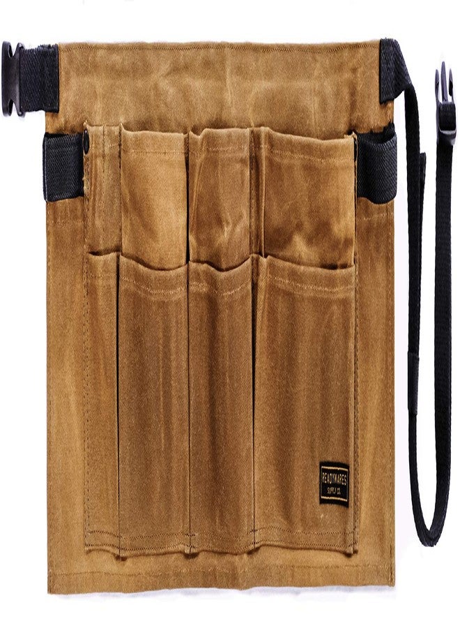 Readywares Waxed Canvas Waist Tool Apron/Waist Utility Apron/Carpenter Waist Apron - Image 1