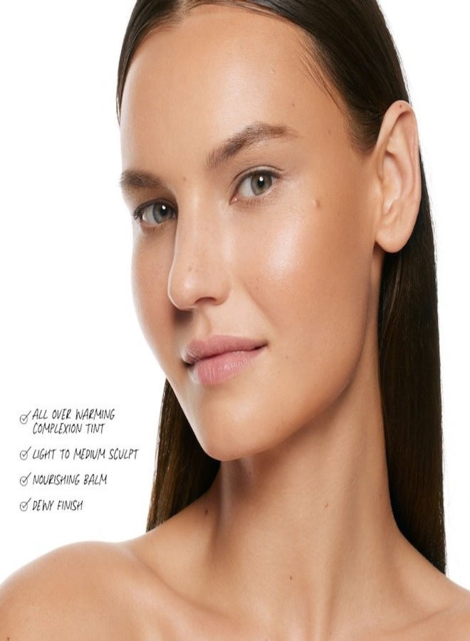 MAKEUP BY MARIO SoftSculpt Transforming Skin Enhancer Light Medium – Warms Light to Light-Medium Skin Tones, 0.18 oz / 5 g | Sheer Cream Bronzing & Skin Enhancing Balm - Image 5