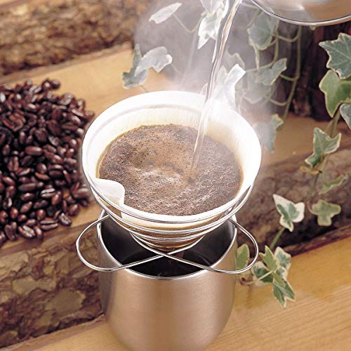 SOTO Compact Helix Coffee Maker - Portable Stainless Steel Pour Over Coffee Dripper for Travel, Camping, Bikepacking, and Home - Lightweight, Foldable, and Eco-Friendly Design - Image 2