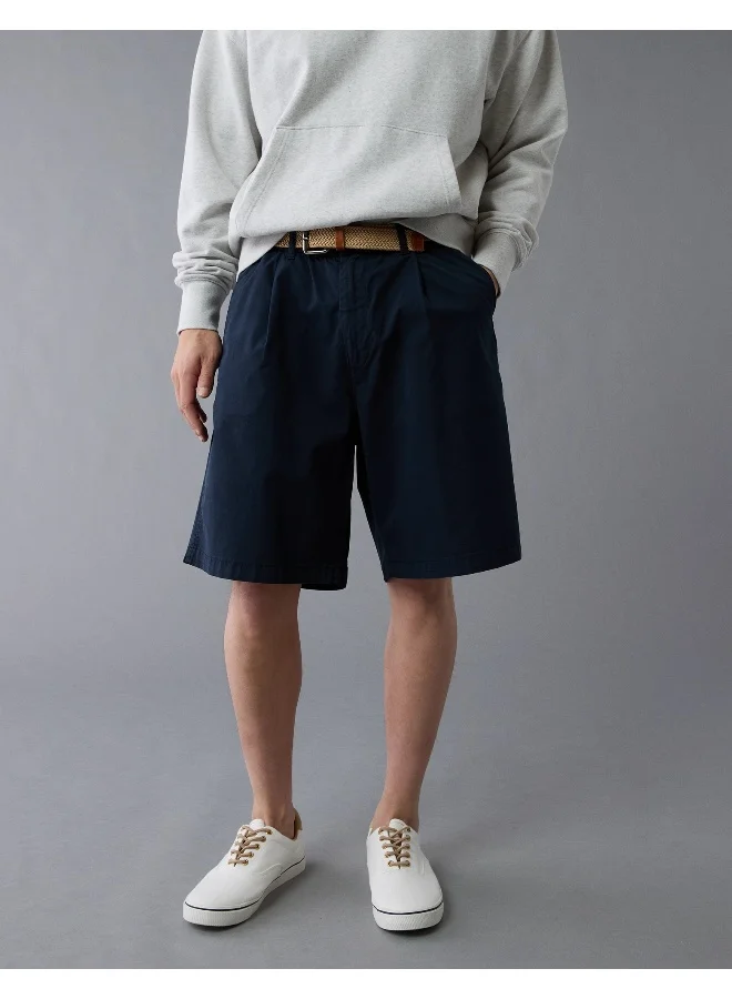 American Eagle AE Flex Loose Pleated Pull-On Short