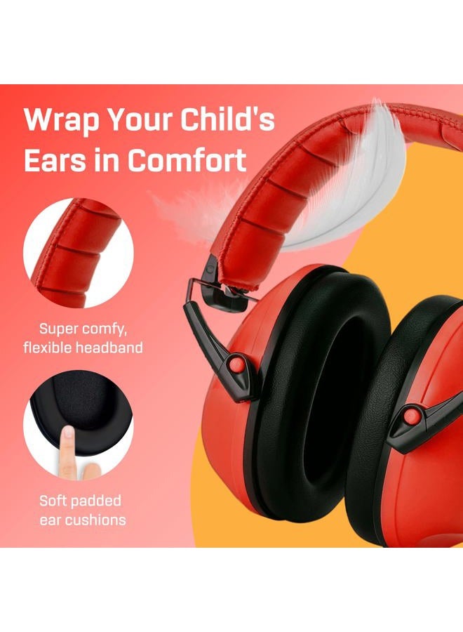 Vanderfields Kids Ear Defenders Children, Age 3-16, Certified UKCA 27dB, Adjustable Size, Noise Cancelling Headphones Kids, Ear Defenders Autism, Ear Muffs for Toddler, Boys, Girls, School - Image 4