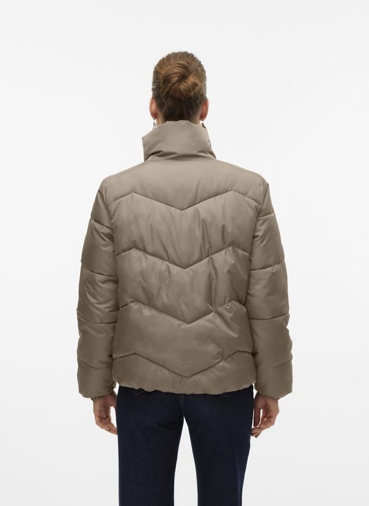 فيرو مودا جاكيت طويل بأكمام مفصلة وجيوب - Image 2