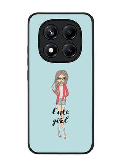 Stylizedd For Xiaomi Redmi Note 14 Pro 5G / X7 5G Case,Slim fit Camera Protection, Shockproof Thin Phone cover  - Dreamer Cute Girl  - Image 1