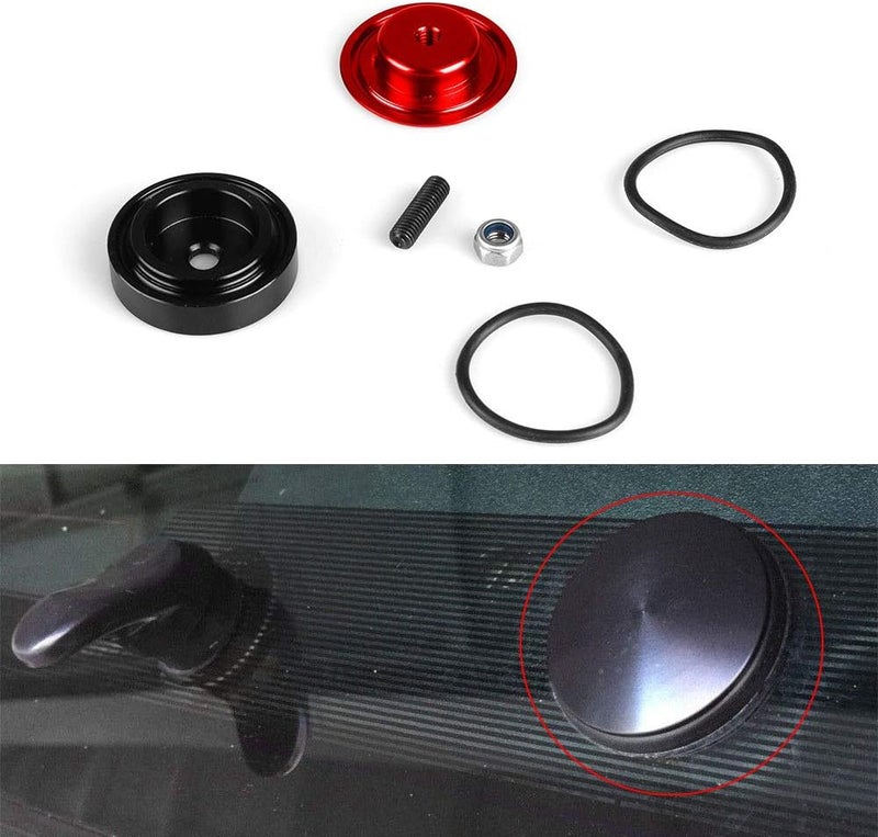RASTP Aluminum Car Rear Wiper Delete Kit Block Off Plug Cap for Honda Waterproof Car Accessories - Image 1