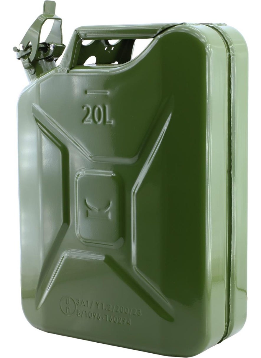 Nzb Metal Durable Vehicle Gasoline Fuel Oil Diesel Transportation Filling Storage Jerry Can 20 Lt  - Image 5