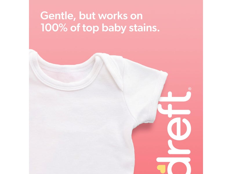 Dreft Stage 1 Newborn Baby Liquid Laundry Detergent, Gentle on Sensitive Skin, HE Compatible, 64 loads - Image 5
